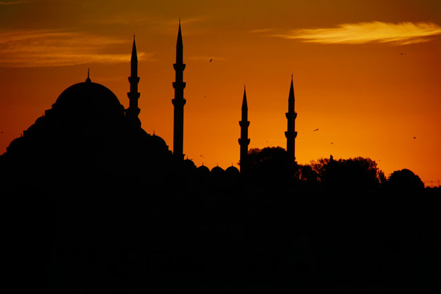 Mesquita Nova vista do Bósforo
