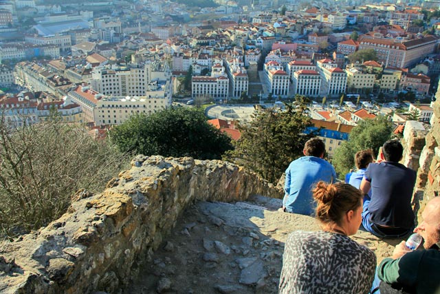 Lisboa vista do Castelo de São Jorge